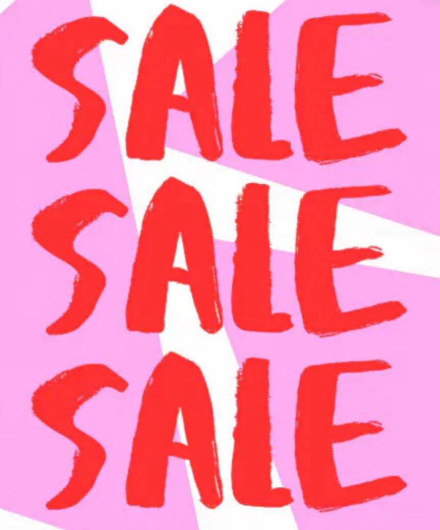 SALE SALE SALE!