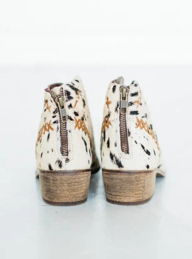 All Roads Bootie in Black and White