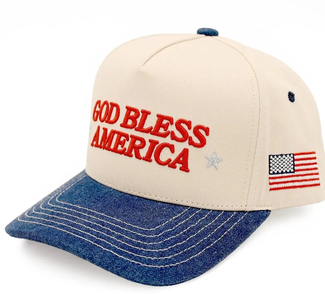 God Bless America CC Hat