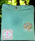 Shell Pocket Comfort Colors Tee