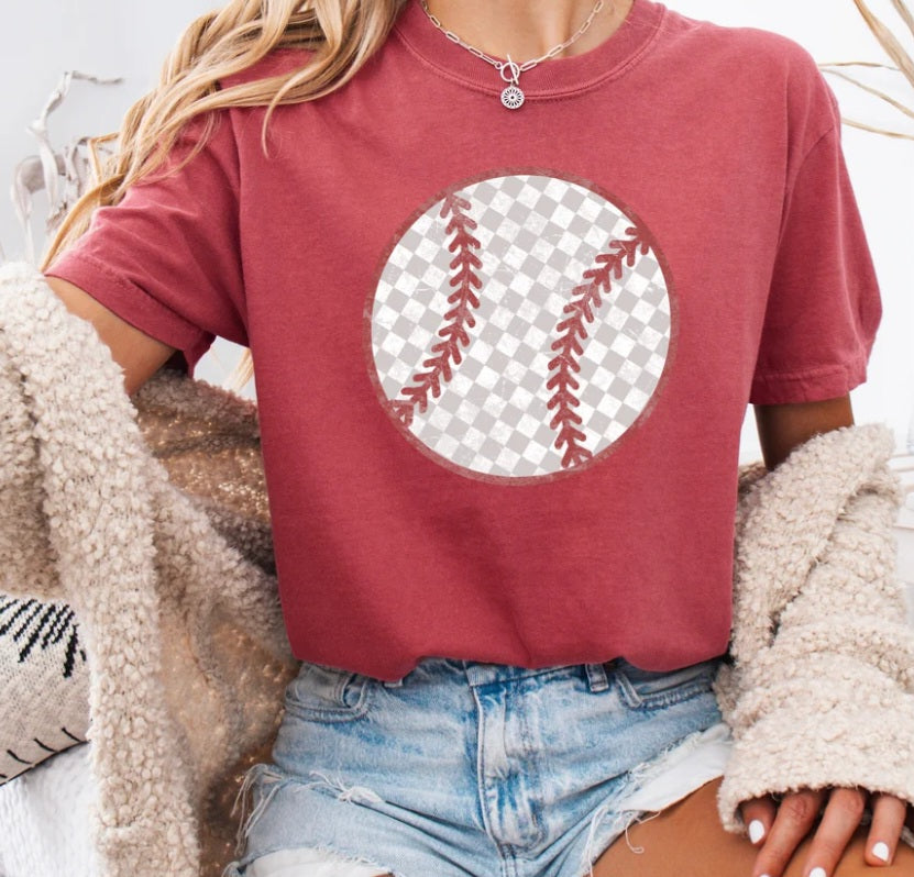 Grunge Baseball Tee/Tank (Adult Sizes)