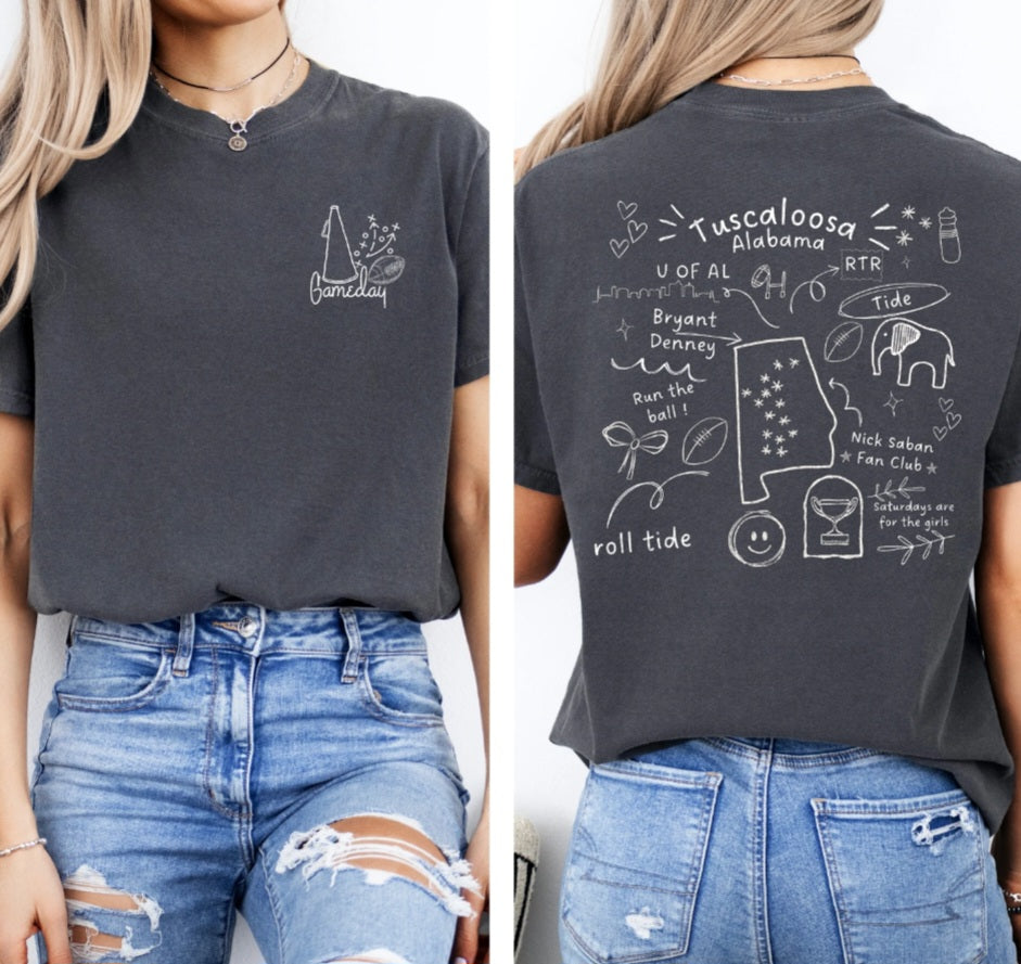 Alabama Comfort Colors Tee