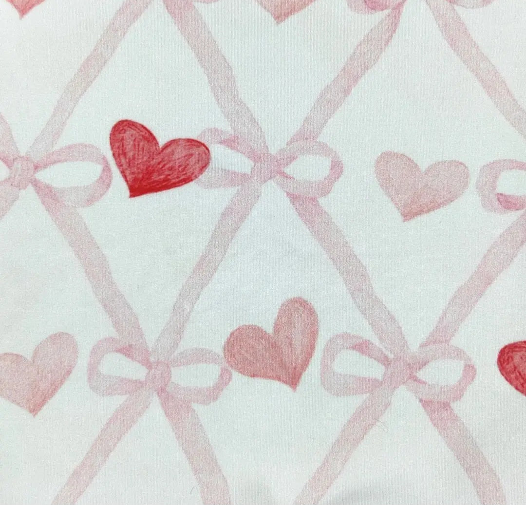 Coquette Heart Baby Romper