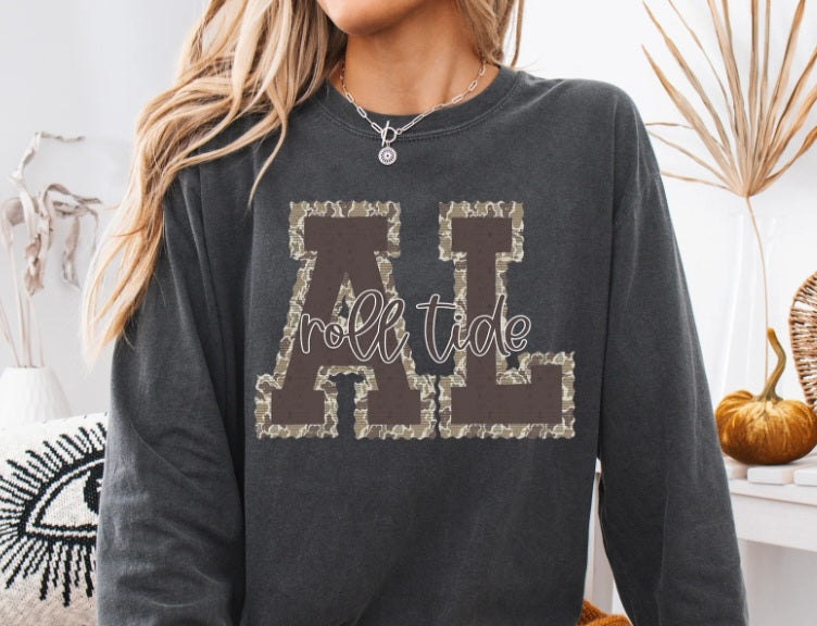 Camo Outline AL/Roll Tide