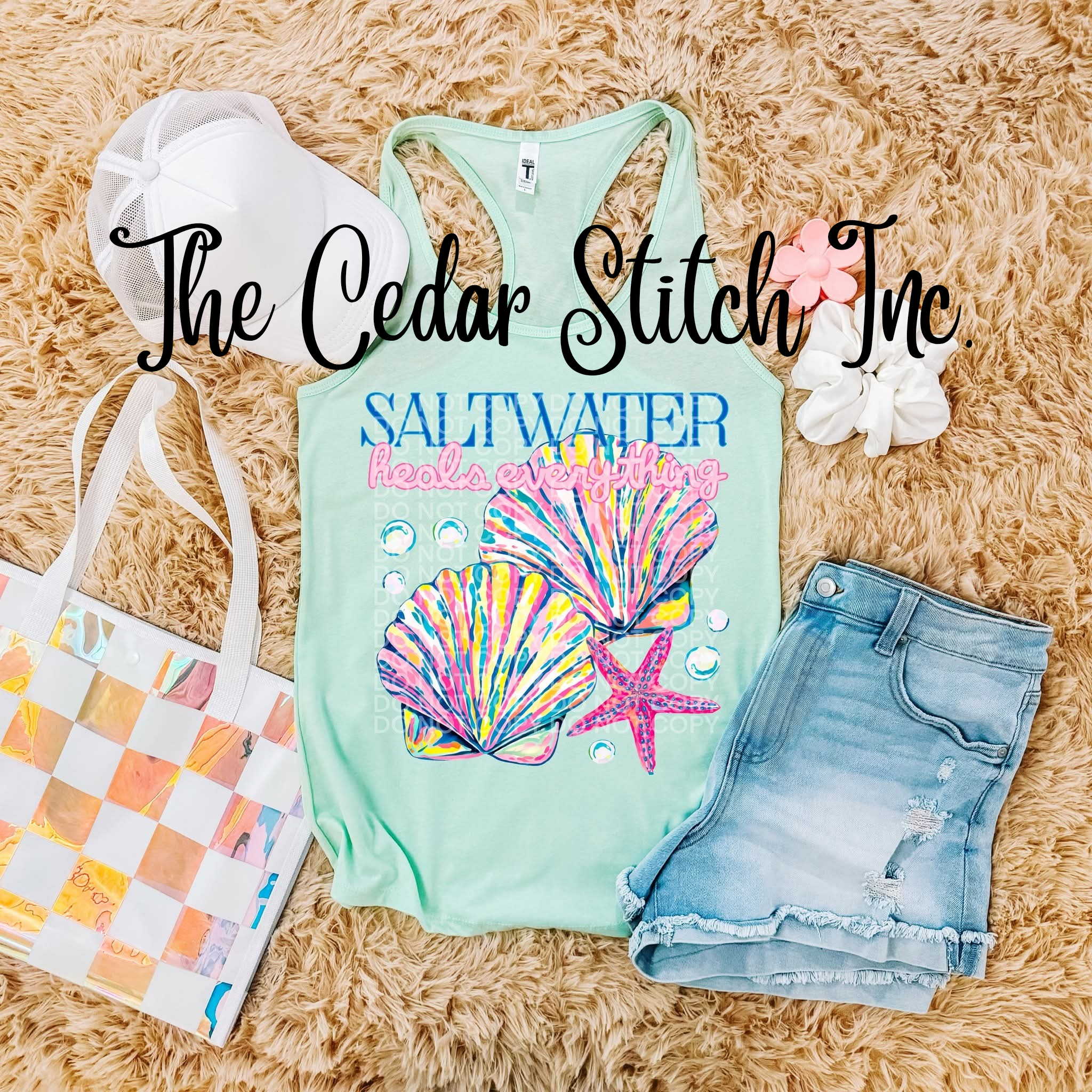 Saltwater Heals Everything Tank