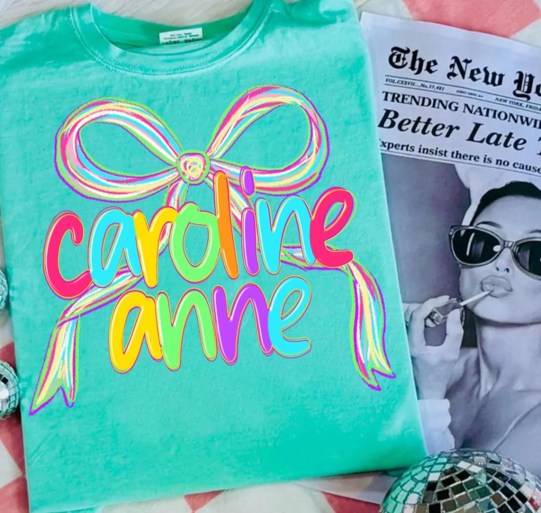 Toddler & Youth Sizes Custom Name Tees!