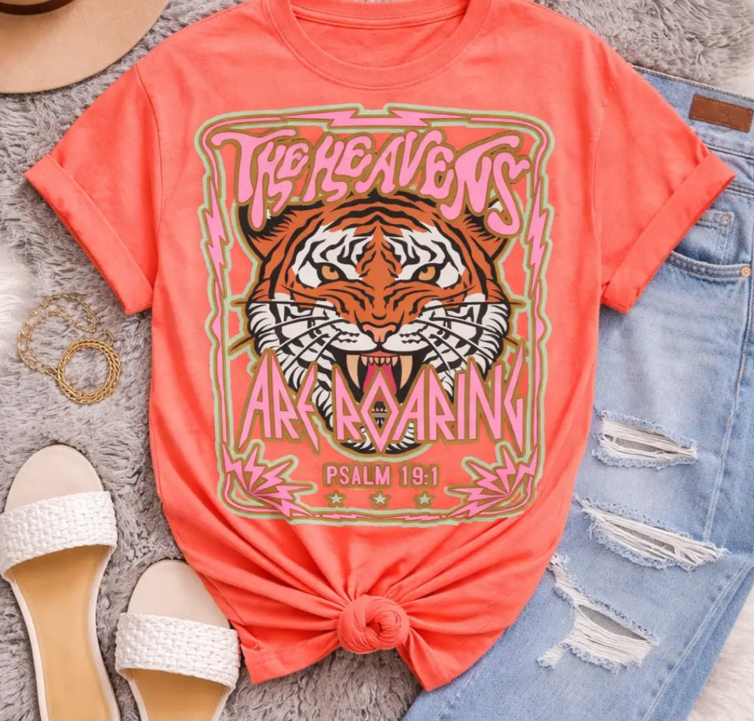 The Heavens Are Roaring Comfort Colors Tees! (Any Color)