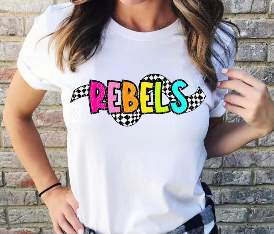 80's Vibe Wave Mascot Tee(Listing for Toddler Sizes)