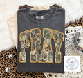 Pray Camo Comfort Colors Tee
