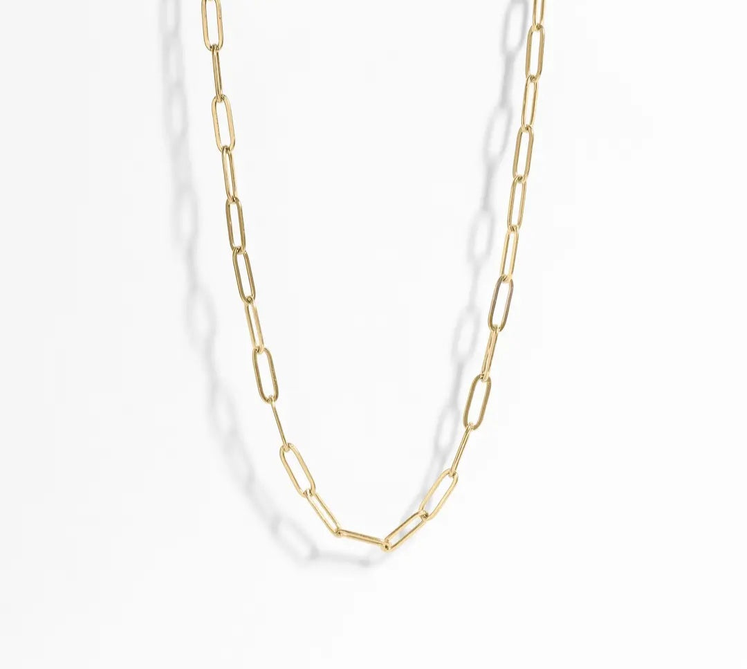 18K Gold Plated/Sterling Silver Necklace