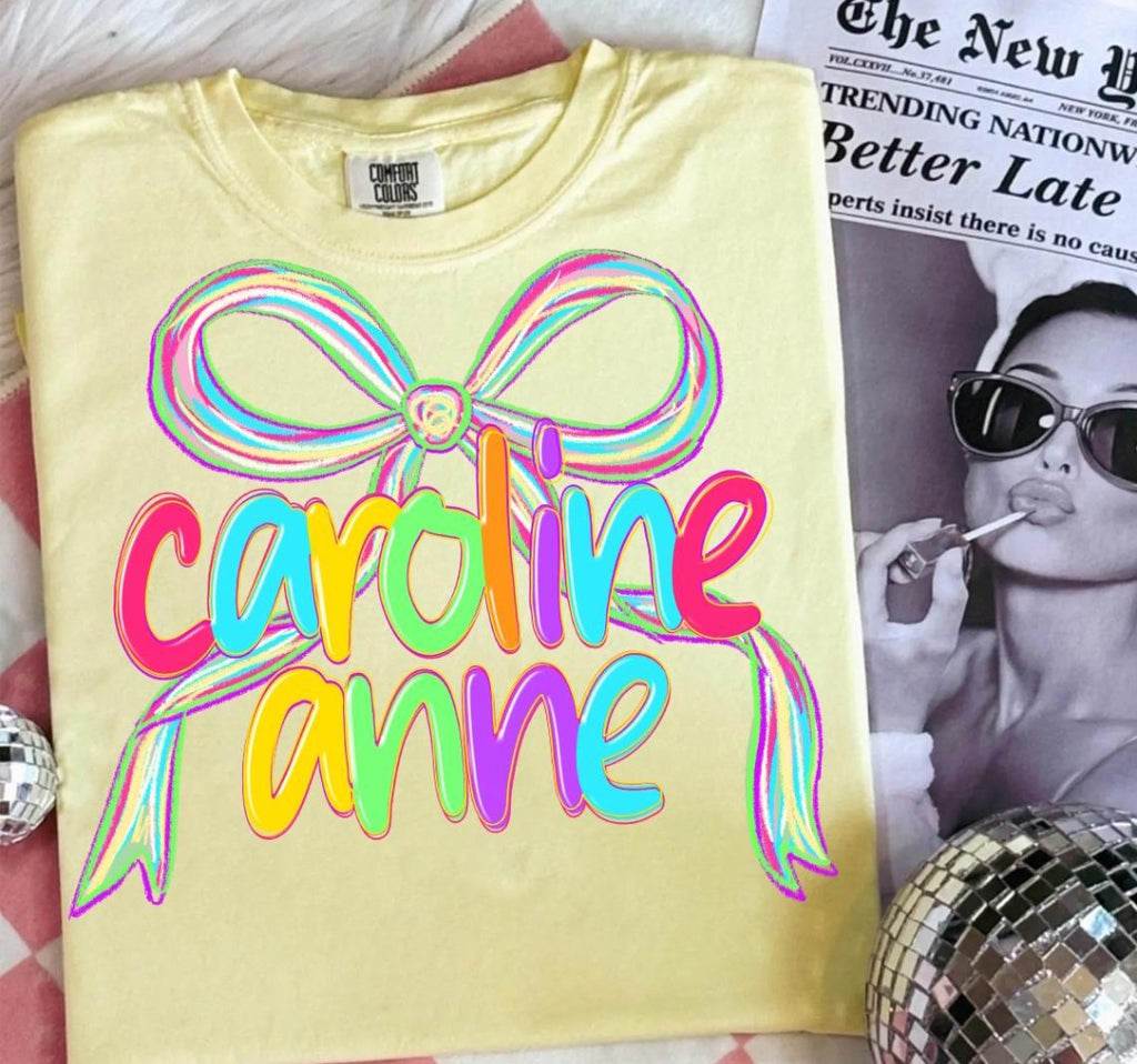 Toddler & Youth Sizes Custom Name Tees!