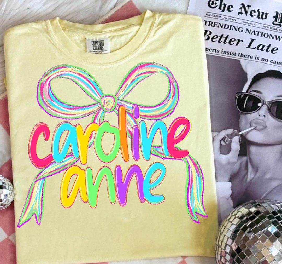 Toddler & Youth Sizes Custom Name Tees!