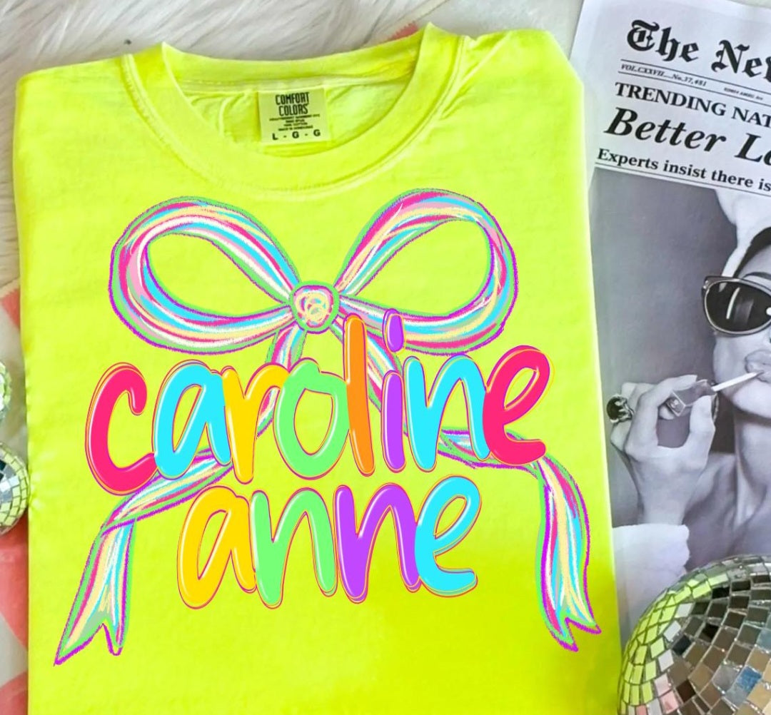Toddler & Youth Sizes Custom Name Tees!