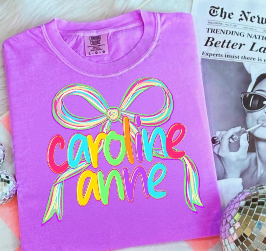 Toddler & Youth Sizes Custom Name Tees!