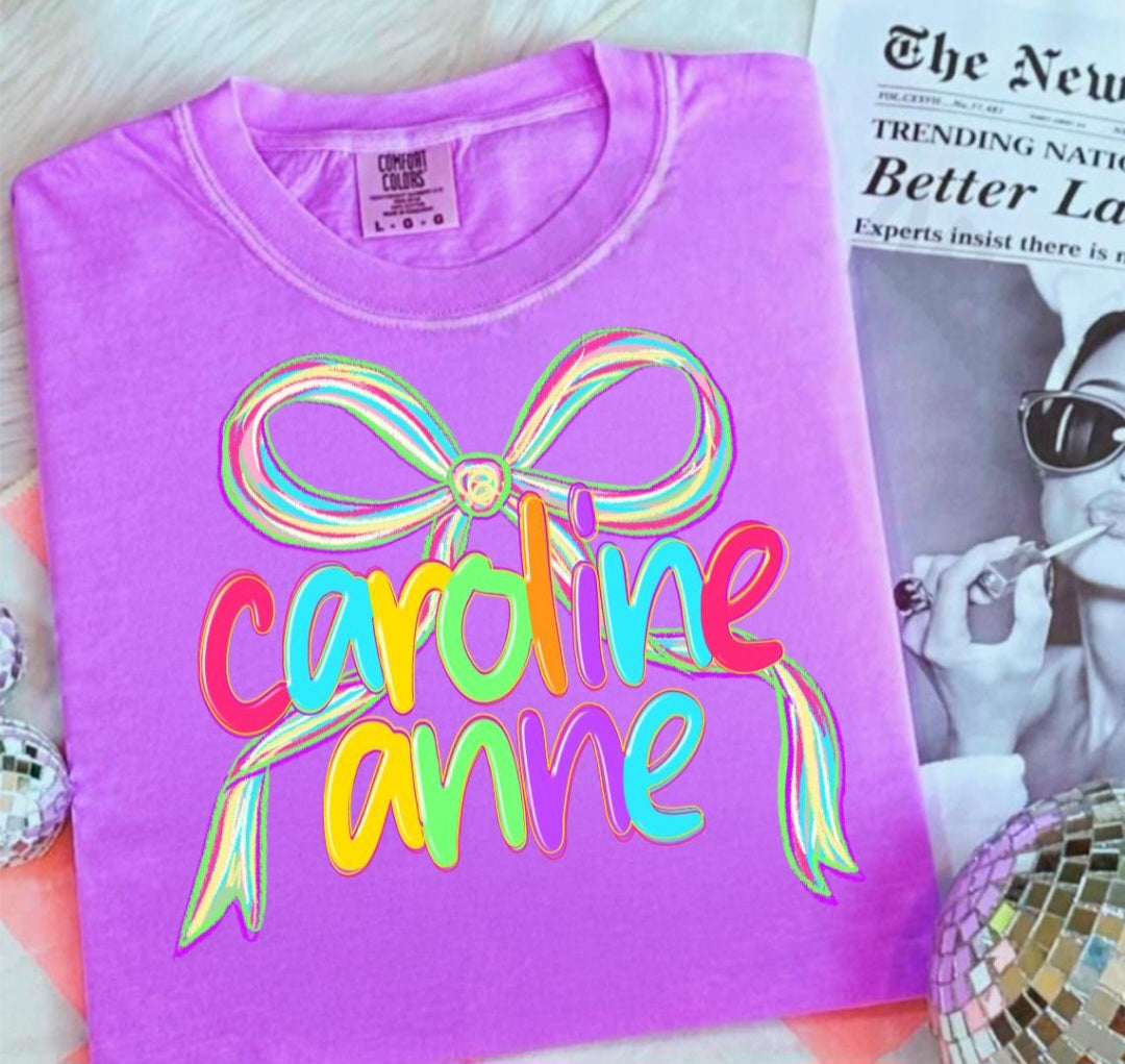 Toddler & Youth Sizes Custom Name Tees!