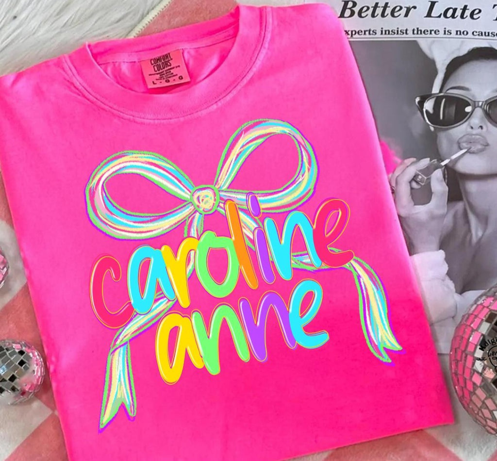 Toddler & Youth Sizes Custom Name Tees!