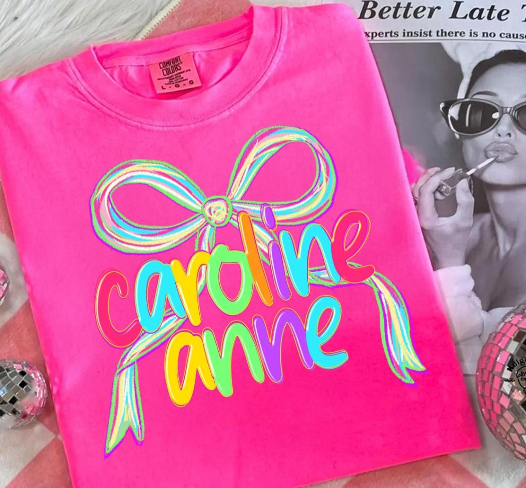 Toddler & Youth Sizes Custom Name Tees!