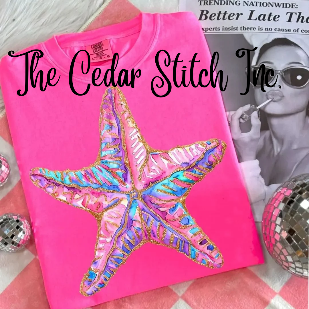 Colorful Chevron Sea Life Tees
