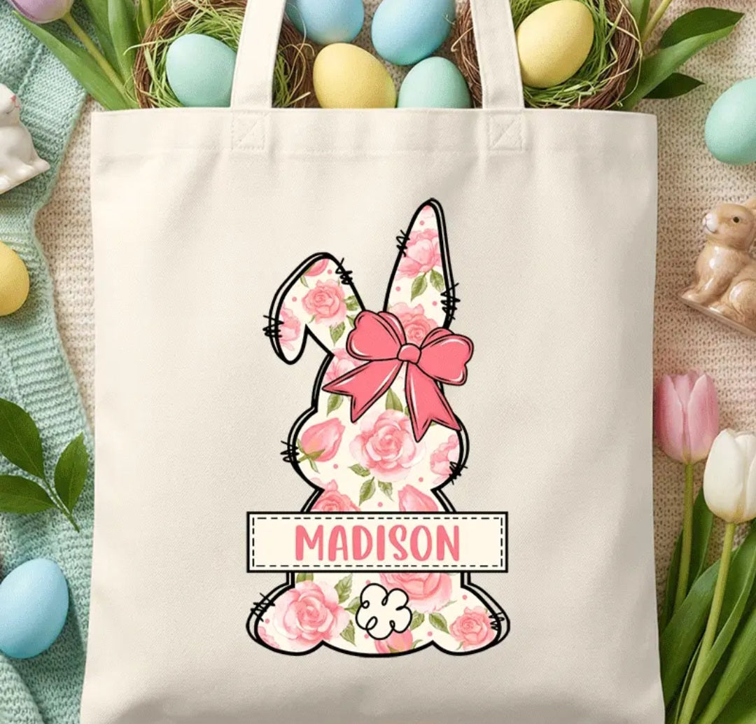 Camo/Floral Custom Easter Bags
