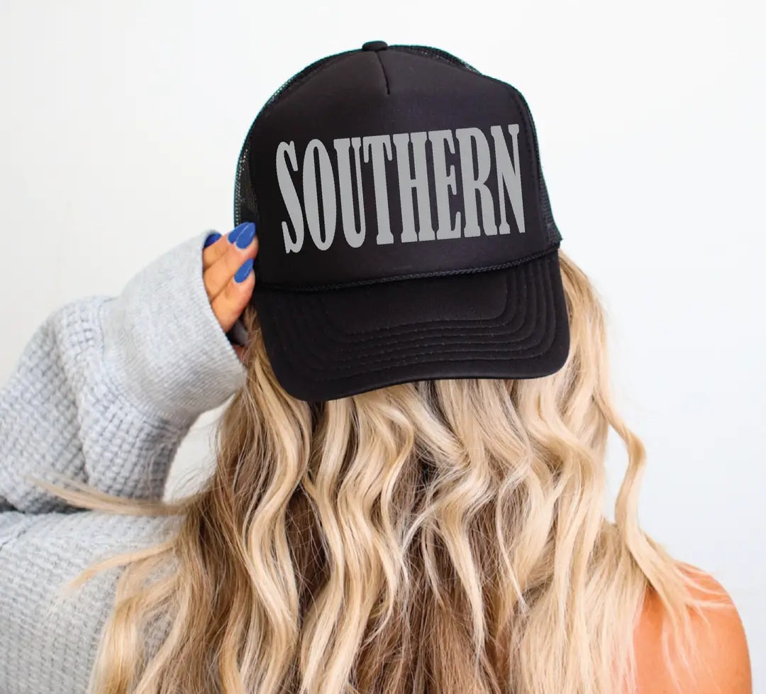 Southern DTF Black Trucker Hat