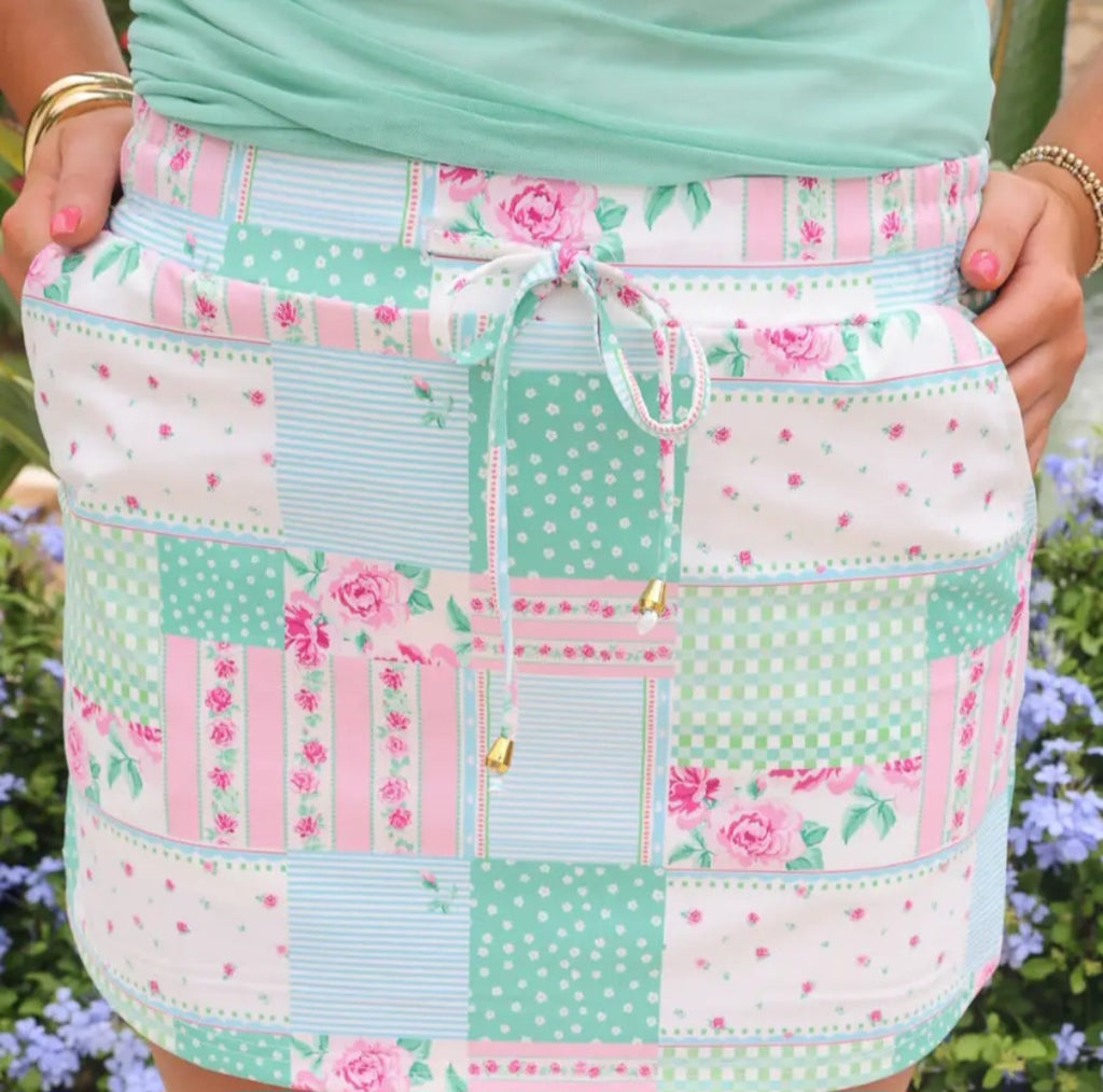 HEIRLOOM PATCHWORK SKORT