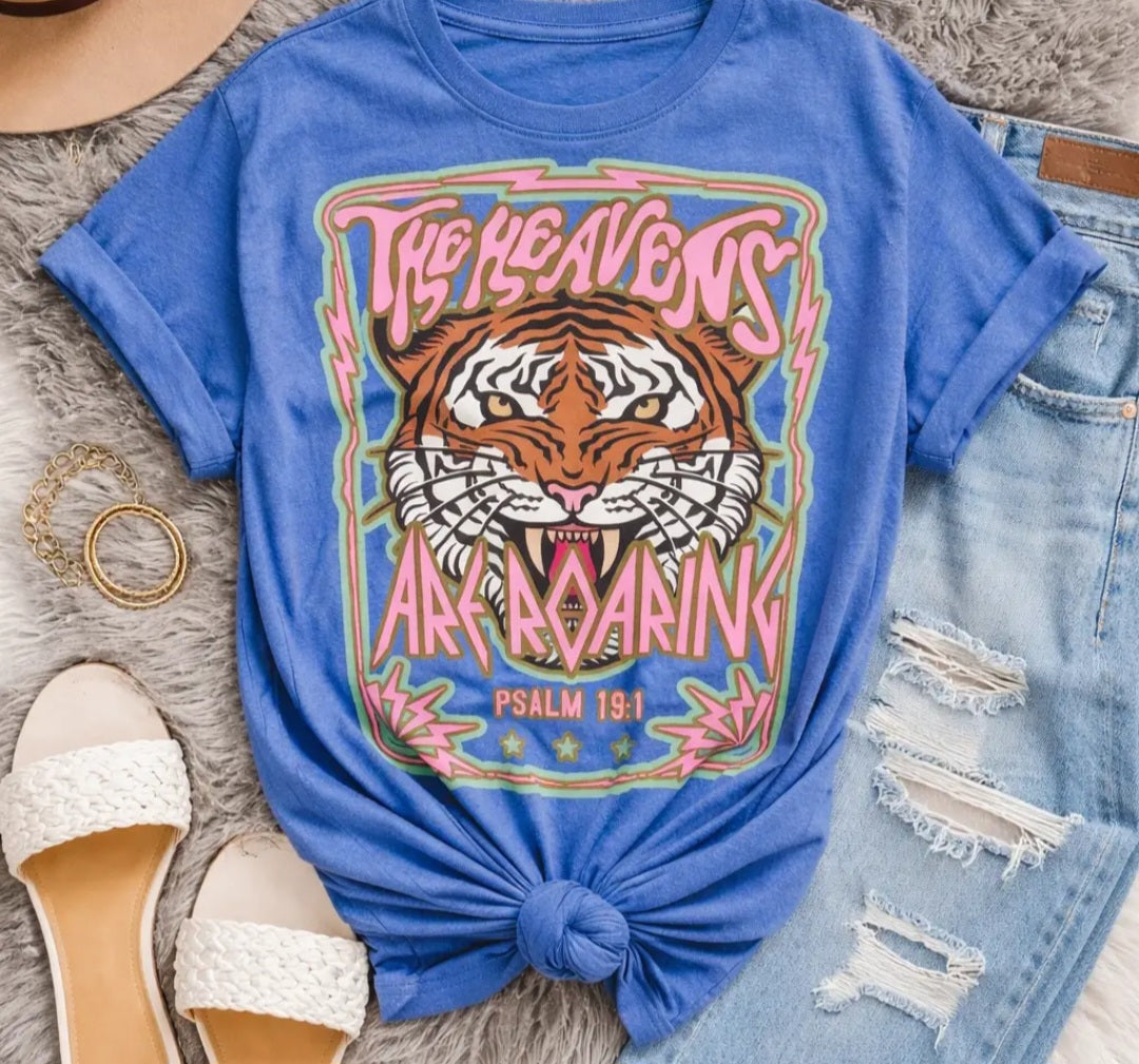 The Heavens Are Roaring Comfort Colors Tees! (Any Color)