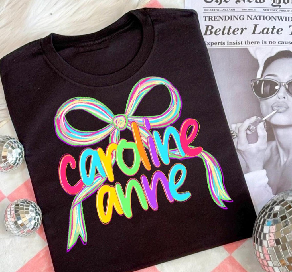 Toddler & Youth Sizes Custom Name Tees!