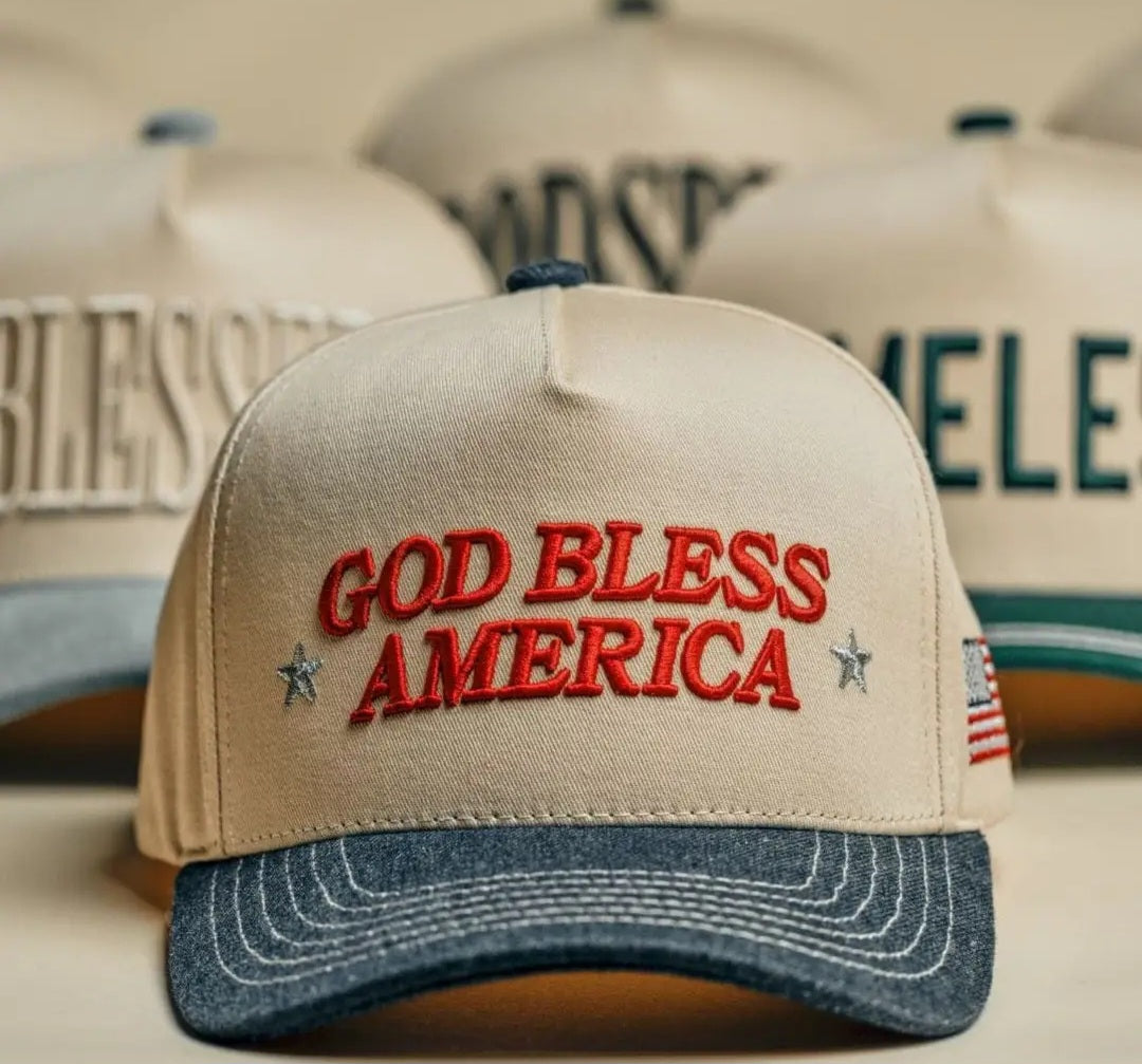 God Bless America CC Hat