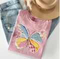 Butterfly 🦋 Patchwork Comfort Color Tees