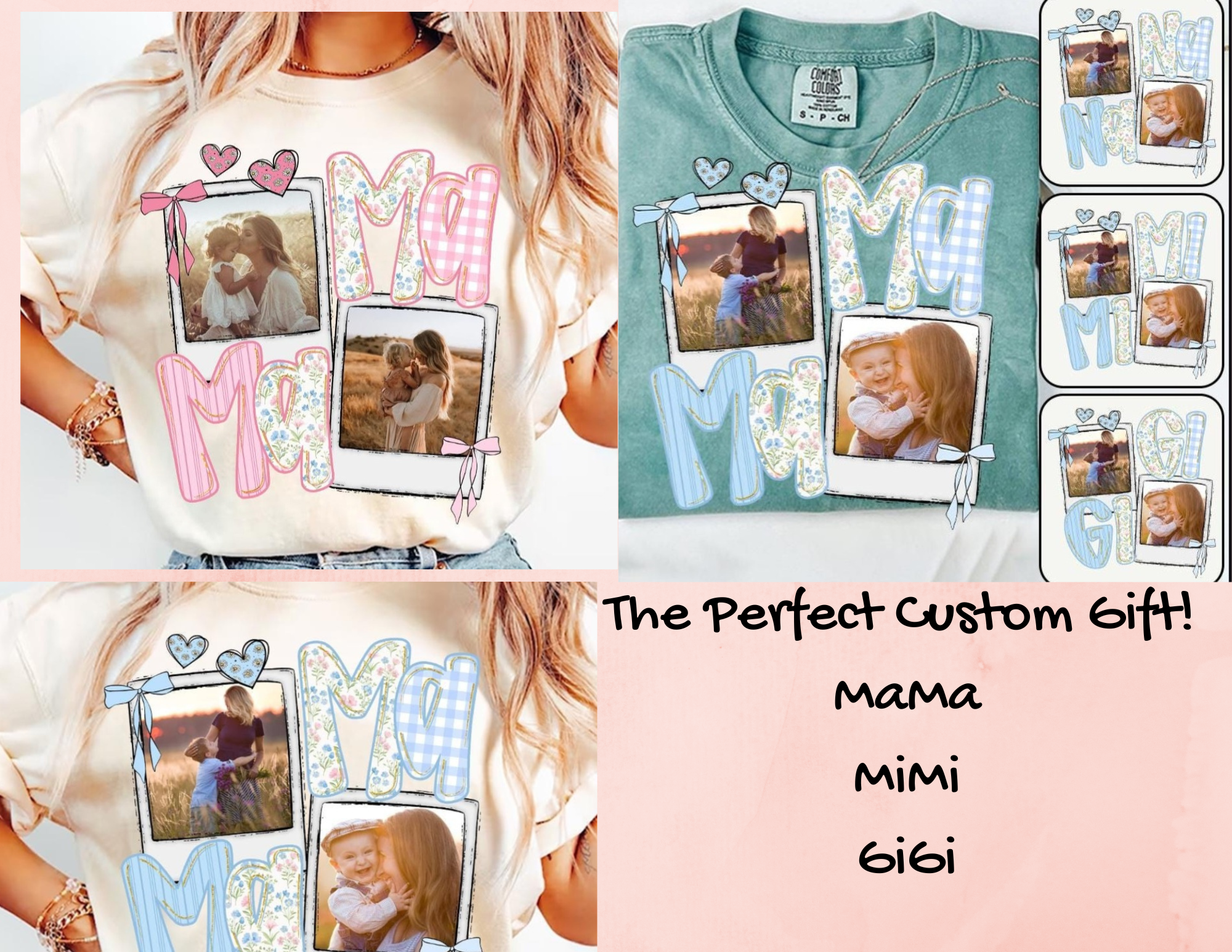 MaMa/NaNa/MiMi/GiGi Custom Tees (Gildan Brand Listing)