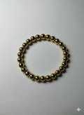 18K Gold Plated 8mm Stretch Bracelet